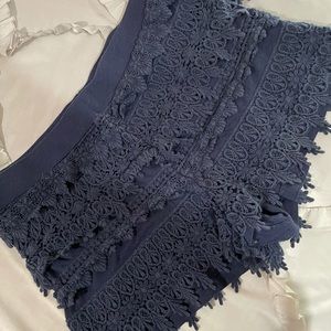 Navy blue shorts